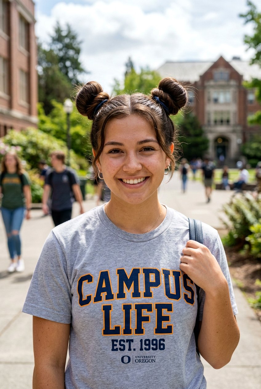 Space Buns - 20 easy library hairstyle for college girls - 20 easy library hairstyle for college girls