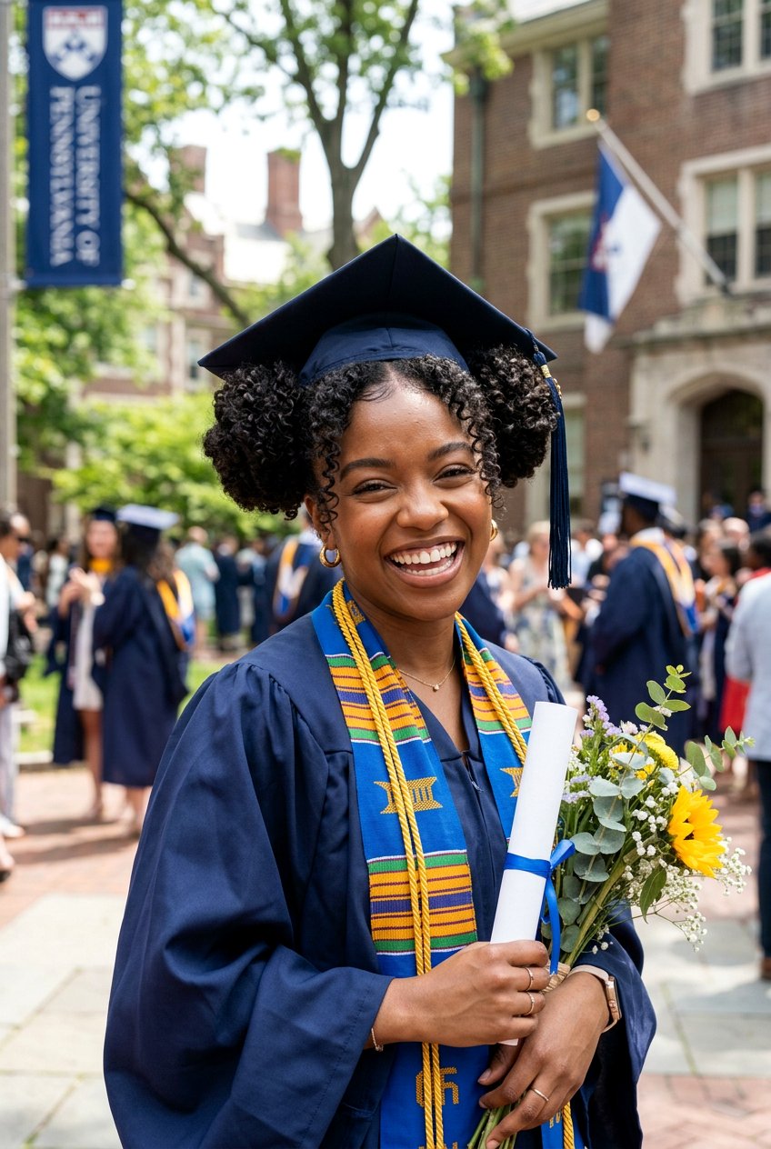 Space Buns Curly Hair - 20 graduation hairstyles for curly hair - 20 graduation hairstyles for curly hair