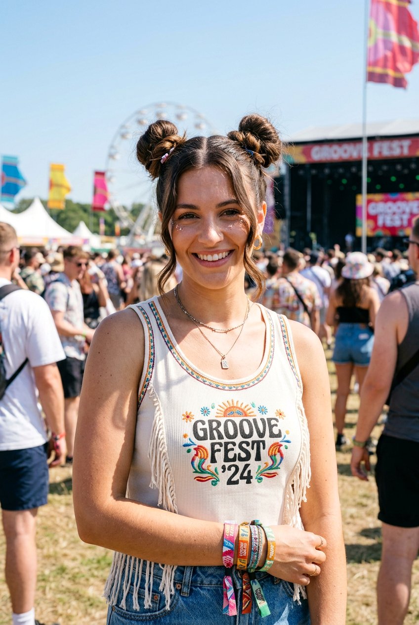 Space Buns Double Updo - 20 best heatless hairstyle ideas - 20 best heatless hairstyle ideas