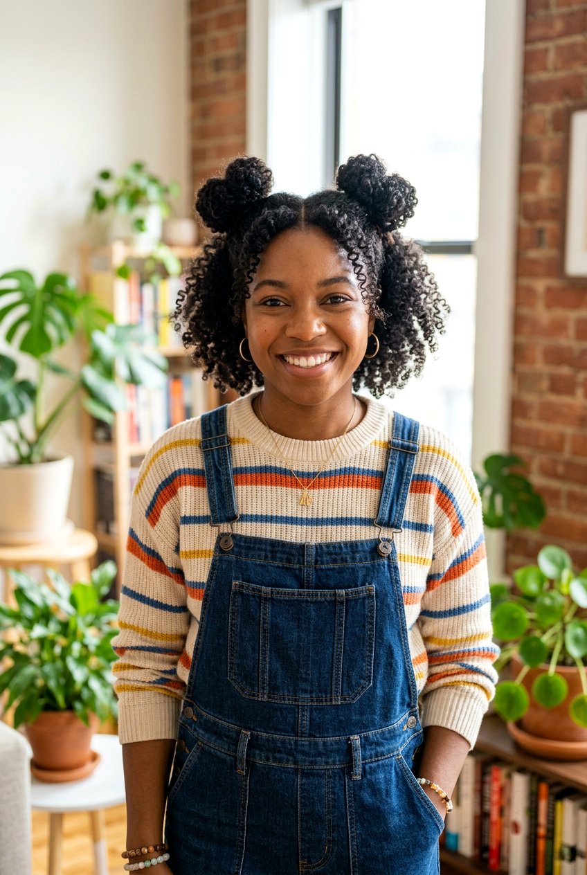 Space Buns Hairstyle - 20 five minute hairstyles - 20 five minute hairstyles