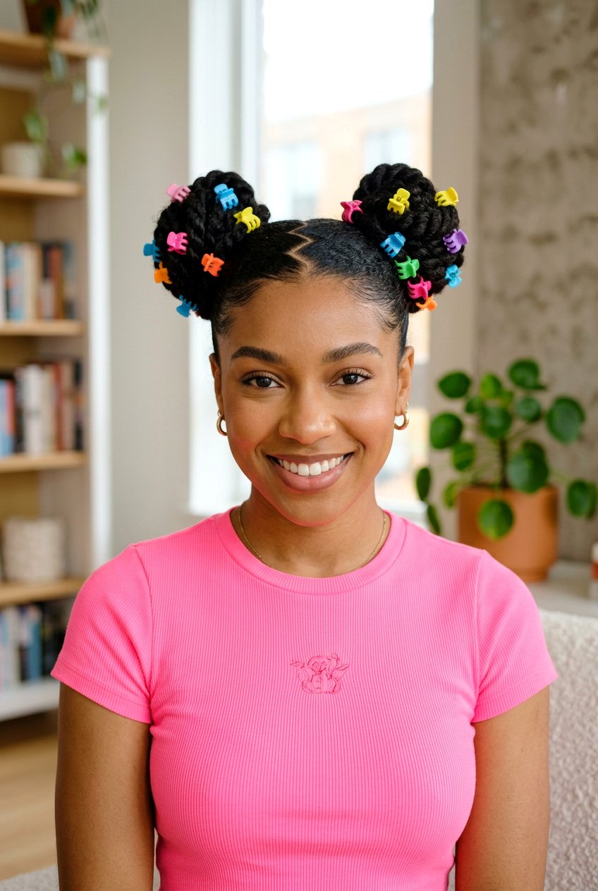 20 Trendy Y2K Bun With Claw Clip Looks to Try Right Now