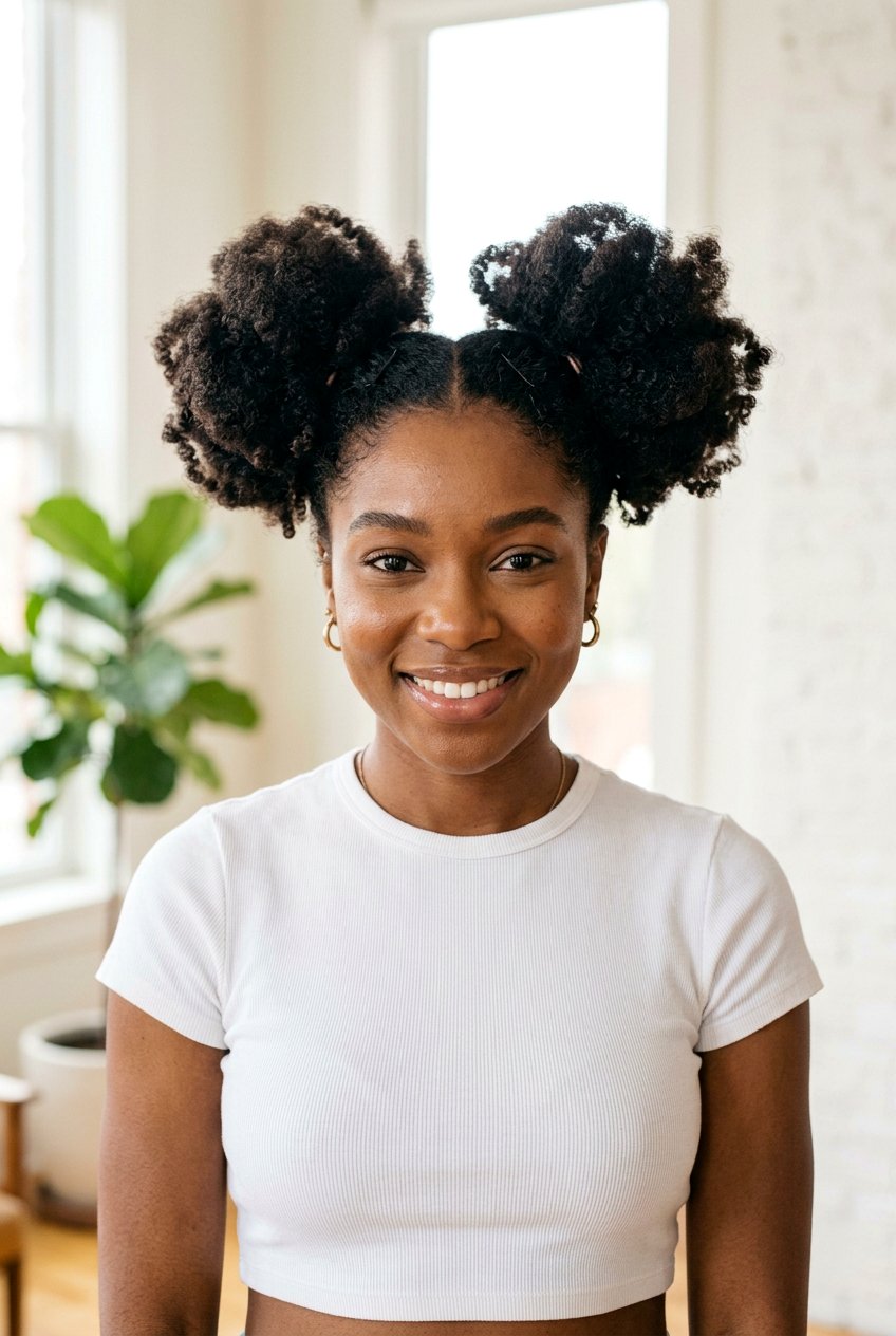 20 Easy Protective Styles Without Extensions for Natural Hair