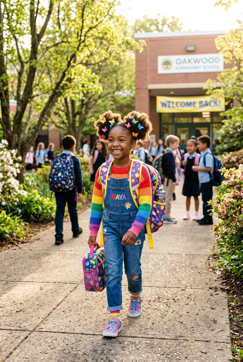 Space Buns on Natural Hair - 20 easy natural hairstyles for school mornings - 20 easy natural hairstyles for school mornings