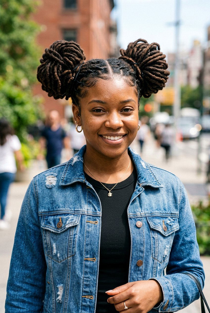 20 Stunningly Elegant Loc Bun Hairstyles You Need to Try