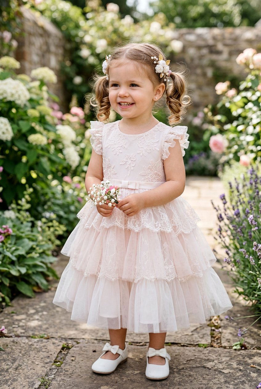 Special Occasion Pigtails - 20 toddler pigtail ideas - 20 toddler pigtail ideas