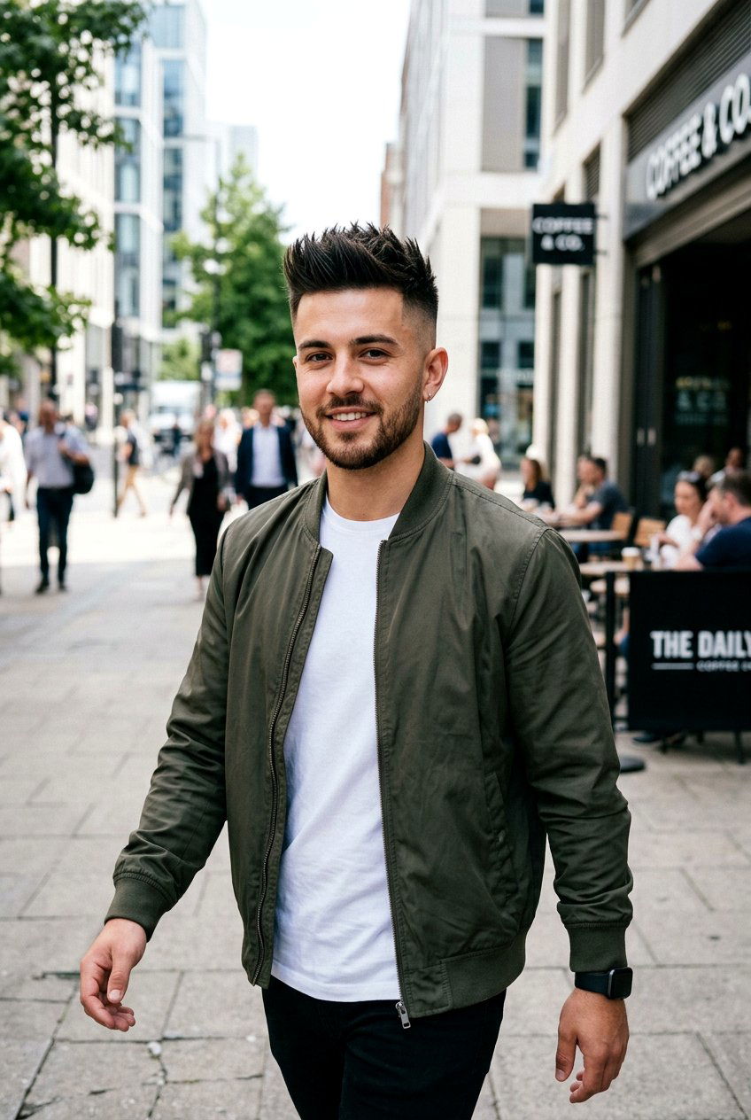 Spiky Crop Fade Haircut Men - 20 crop fade haircut men - 20 crop fade haircut men