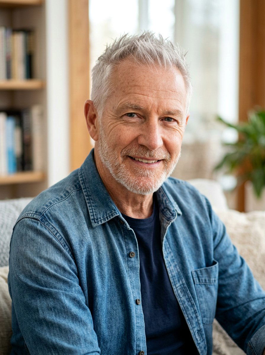 Spiky Crop - 20 neat short haircut for older men - 20 neat short haircut for older men