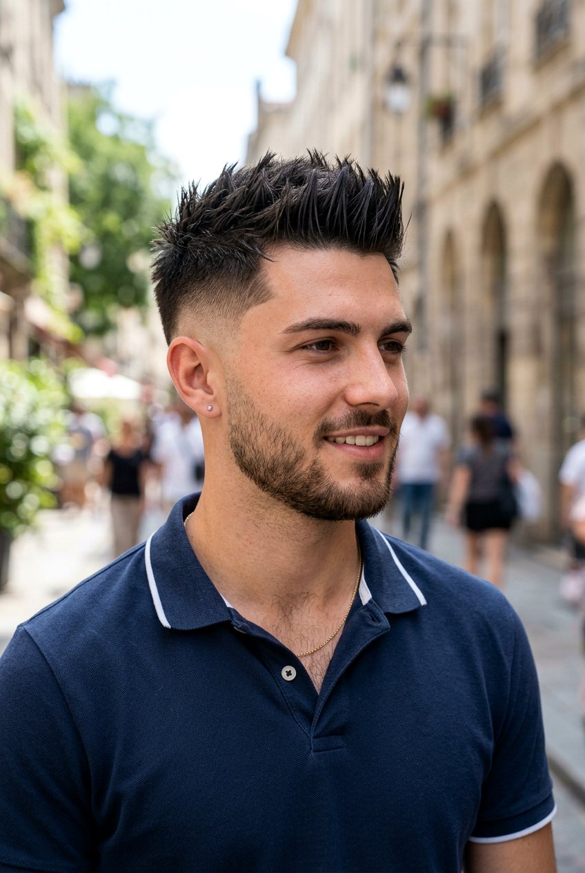 20 Sharp High Taper Fade For Thick Hair Men Looks to Try
