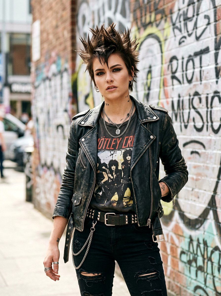 Spiky Pixie - 20 easy pixie styling ideas for women - 20 easy pixie styling ideas for women