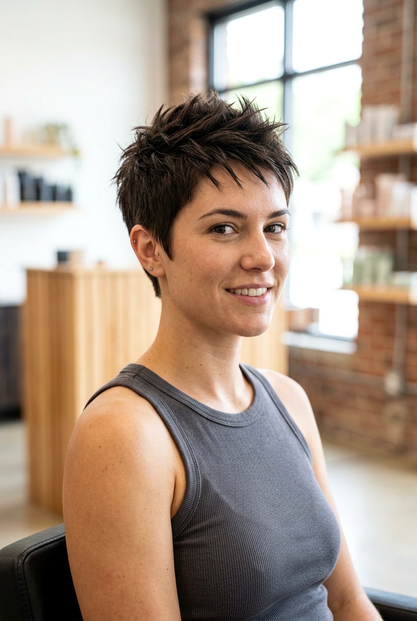 Spiky Pixie Cut For Thick Straight Hair - 20 pixie cut for thick straight hair - 20 pixie cut for thick straight hair