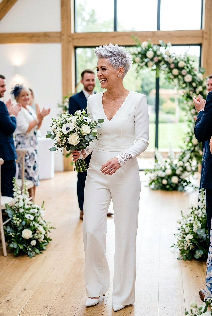 Spiky Pixie Cut Wedding - 20 bridal hairstyle for short pixie hair - 20 bridal hairstyle for short pixie hair