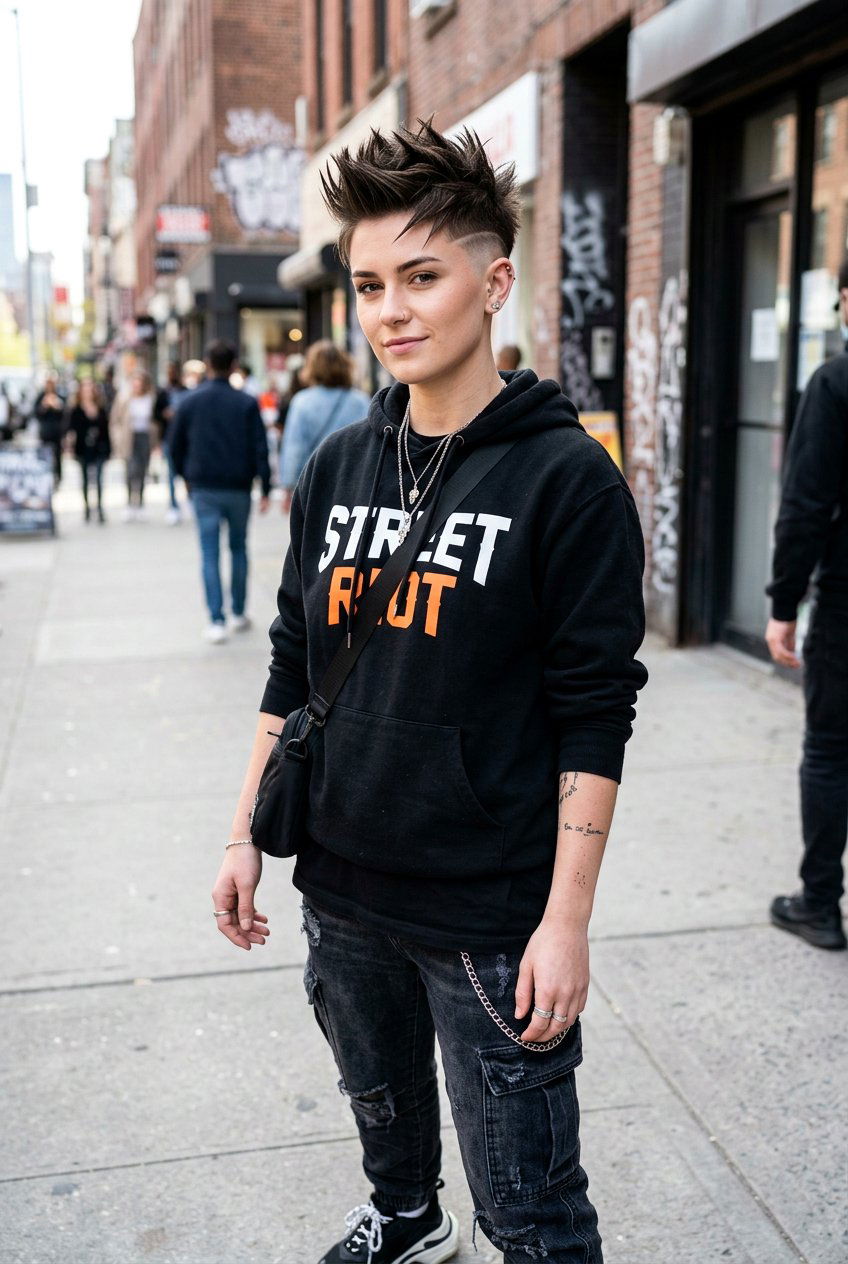 Spiky Pixie With Undercut - 20 edgy pixie with undercut - 20 edgy pixie with undercut