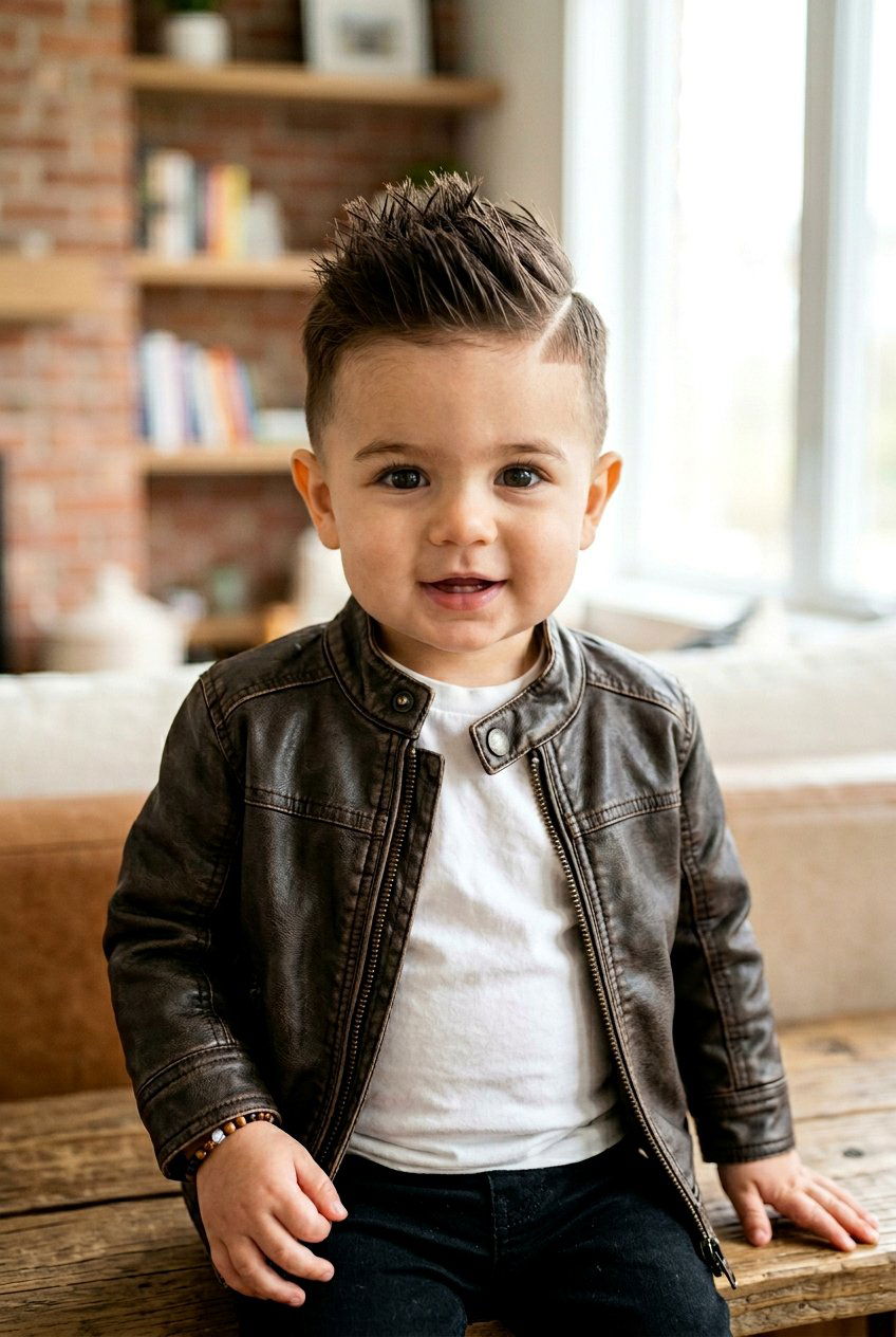 Spiky Side Part - 20 baby boy haircut with side part - 20 baby boy haircut with side part