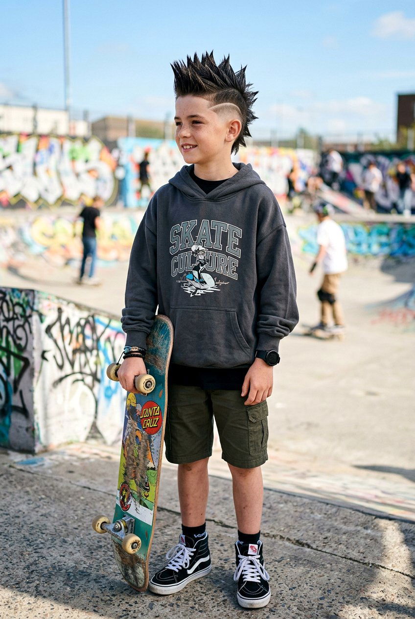 Spiky burst fade mohawk - 20 burst fade mohawk for boys - 20 burst fade mohawk for boys