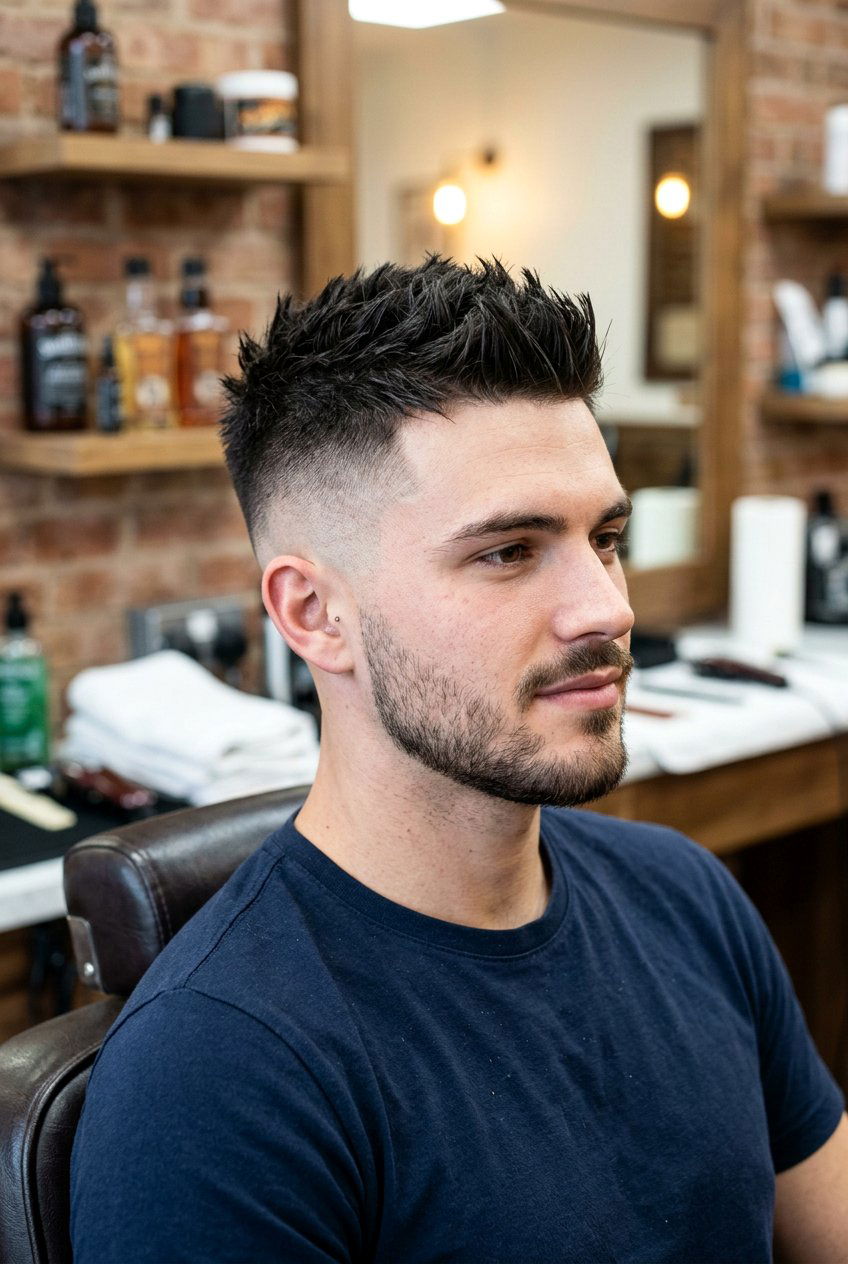 Spiky hair skin fade - 20 skin fade haircut - 20 skin fade haircut