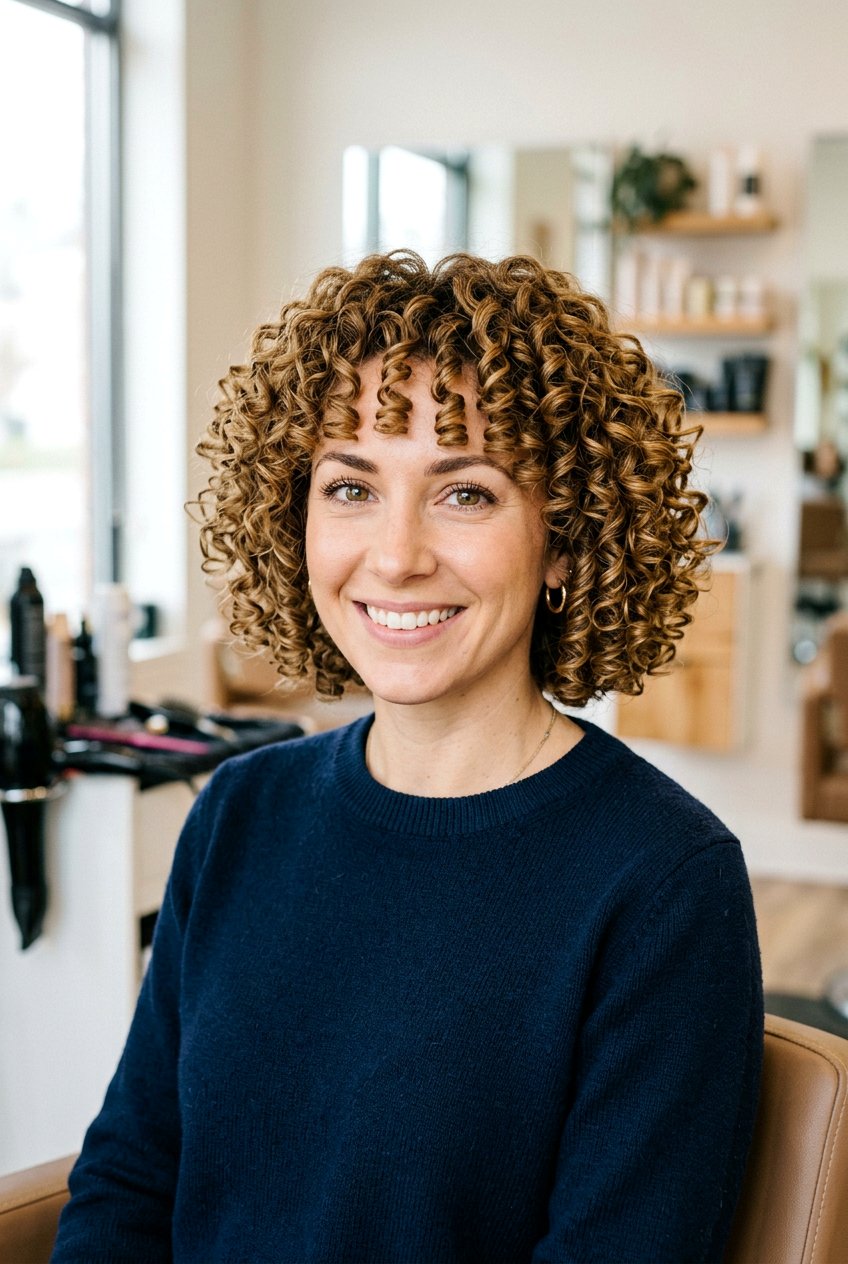 Spiral Perm Bob For Short Hair - 20 perms for short hair - 20 perms for short hair