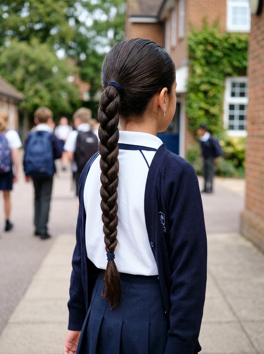 Spiral Rope Braid Ponytail - 20 school braid ponytail for long hair - 20 school braid ponytail for long hair