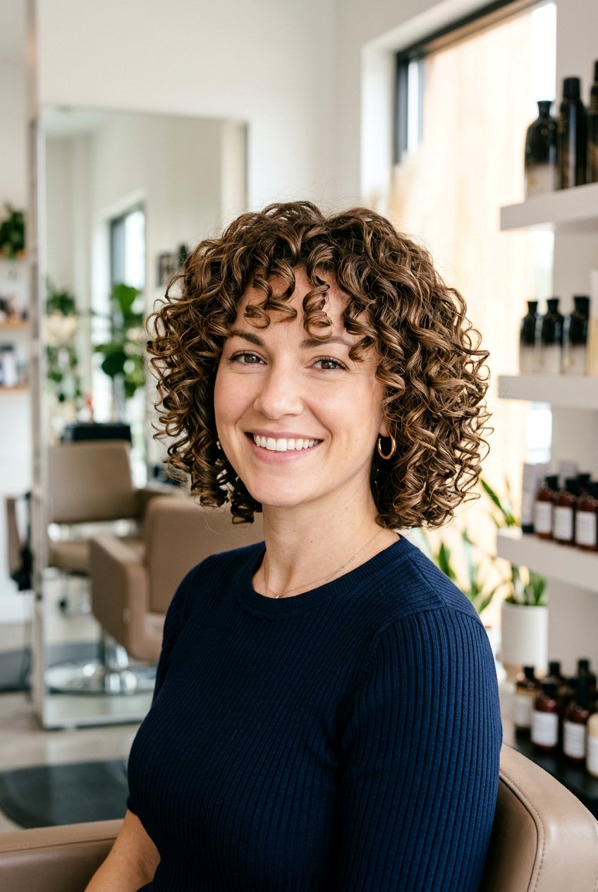 Spiral perm bob - 20 spiral perm hairstyles - 20 spiral perm hairstyles