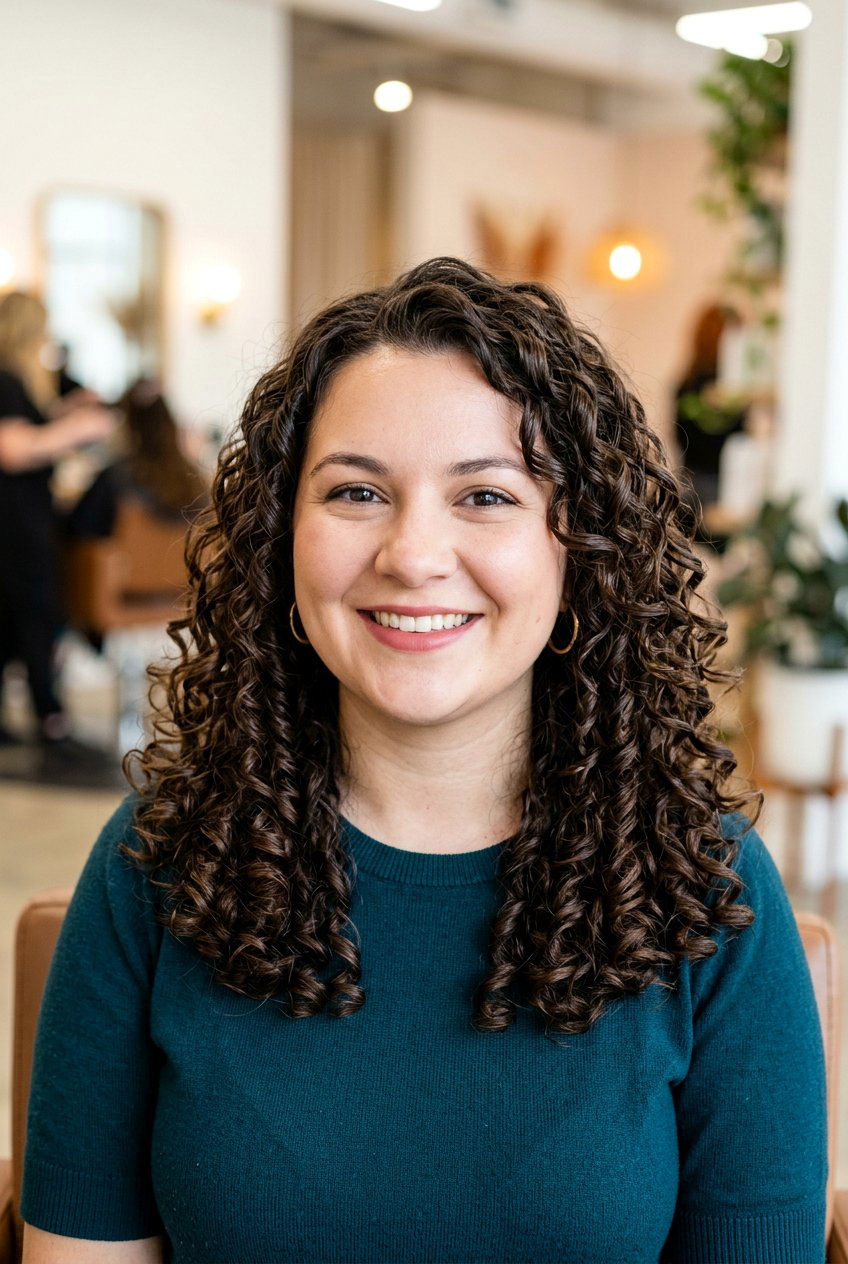 Spiral perm for round face - 20 spiral perm hairstyles - 20 spiral perm hairstyles