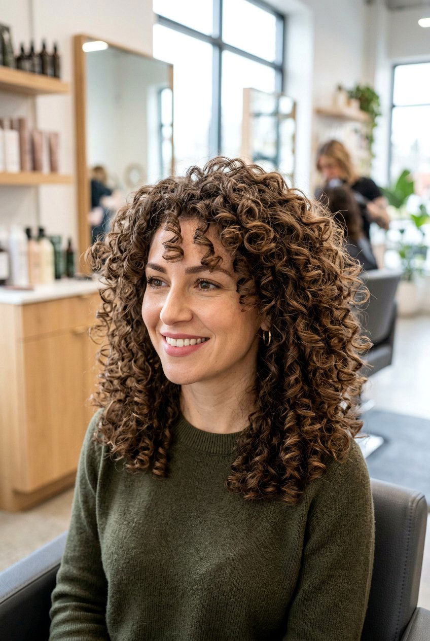 Spiral perm on thin hair - 20 spiral perm hairstyles - 20 spiral perm hairstyles