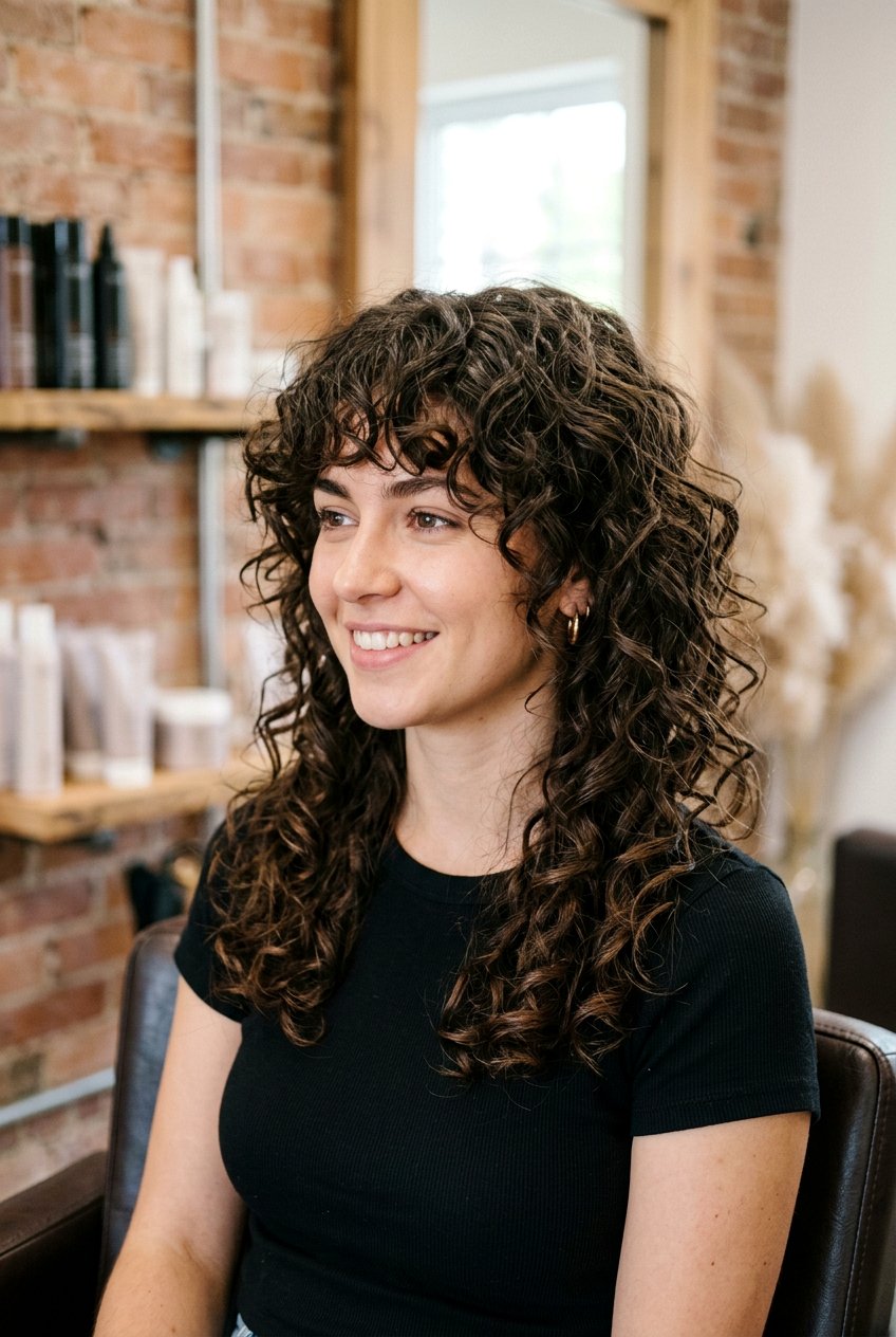 Spiral perm wolf cut - 20 spiral perm hairstyles - 20 spiral perm hairstyles