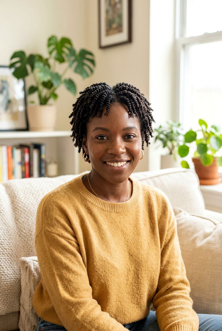 Sponge Twist Loc Starter Style - 20 twist sponge hairstyle for black women - 20 twist sponge hairstyle for black women