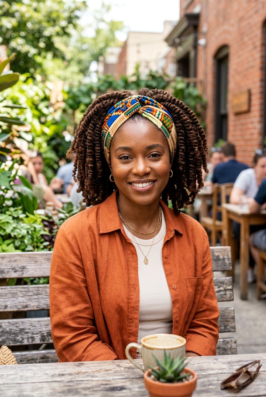 Sponge Twist with Hair Accessories - 20 twist sponge hairstyle for black women - 20 twist sponge hairstyle for black women