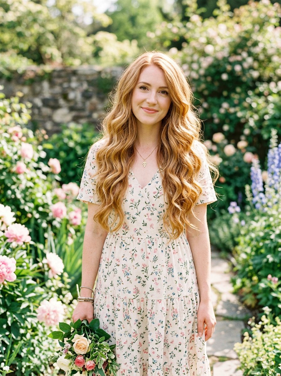 Spring Strawberry Blonde Red Hair - 20 seasonal hair color ideas for redheads - 20 seasonal hair color ideas for redheads