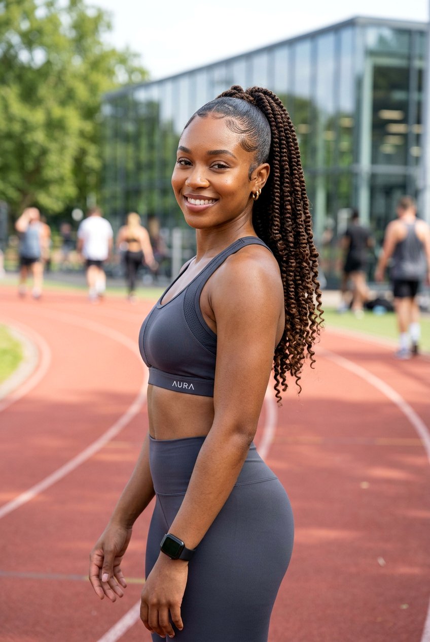 Spring Twist Ponytail - 20 black women spring twist ideas - 20 black women spring twist ideas