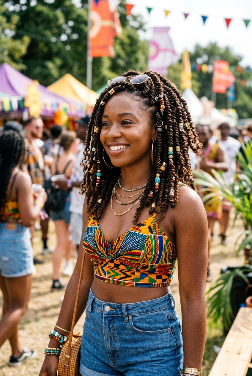 Spring Twist With Accessories - 20 black women spring twist ideas - 20 black women spring twist ideas