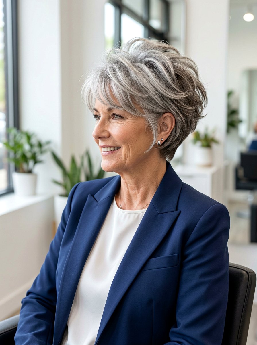 Stacked Bixie Haircut For Older Women - 20 flattering bixie haircut for older women - 20 flattering bixie haircut for older women