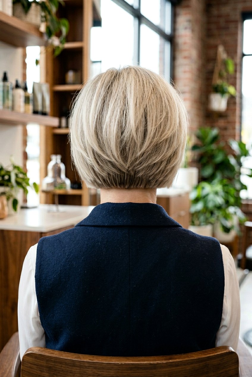 Stacked Blunt Bob For Fine Hair - 20 blunt shoulder length haircut for fine hair - 20 blunt shoulder length haircut for fine hair