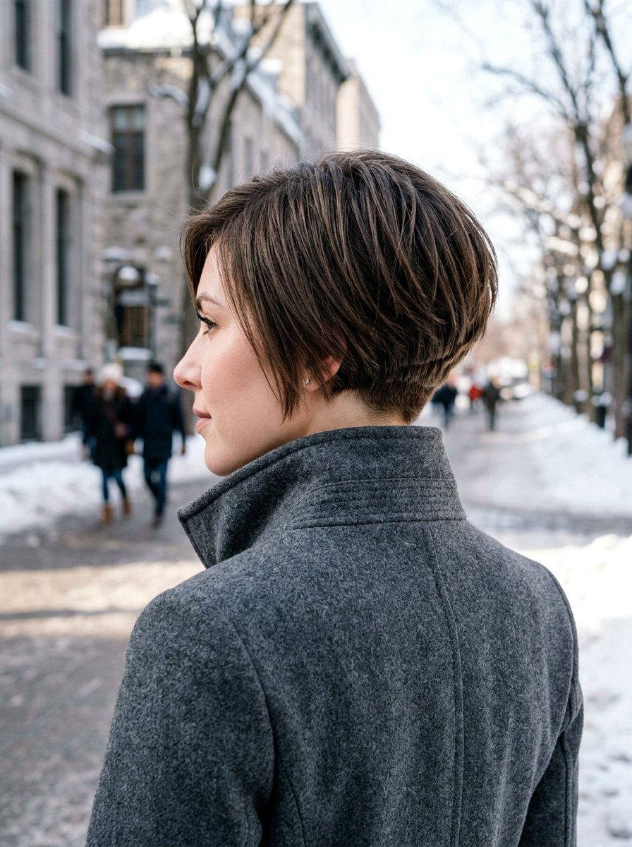 Stacked Bob - 20 cute shoulder length haircut ideas - 20 cute shoulder length haircut ideas