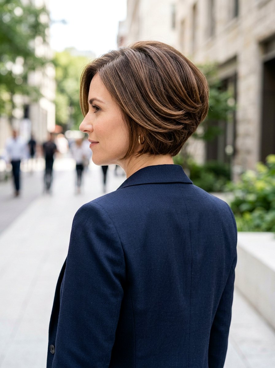 Stacked Bob - 20 haircut for relaxed hair women - 20 haircut for relaxed hair women