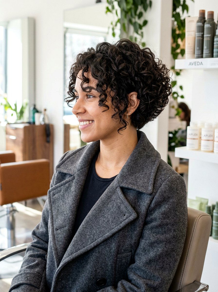 Stacked Bob For 3a Curls - 20 haircut for 3a curly hair - 20 haircut for 3a curly hair