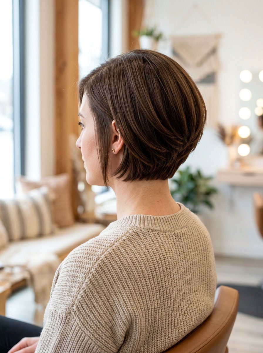 Stacked Bob Haircut - 20 short haircut to make fine hair look thicker - 20 short haircut to make fine hair look thicker