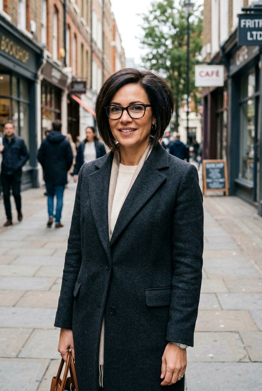 Stacked Bob Haircut With Glasses - 20 flattering short haircut for women with glasses - 20 flattering short haircut for women with glasses