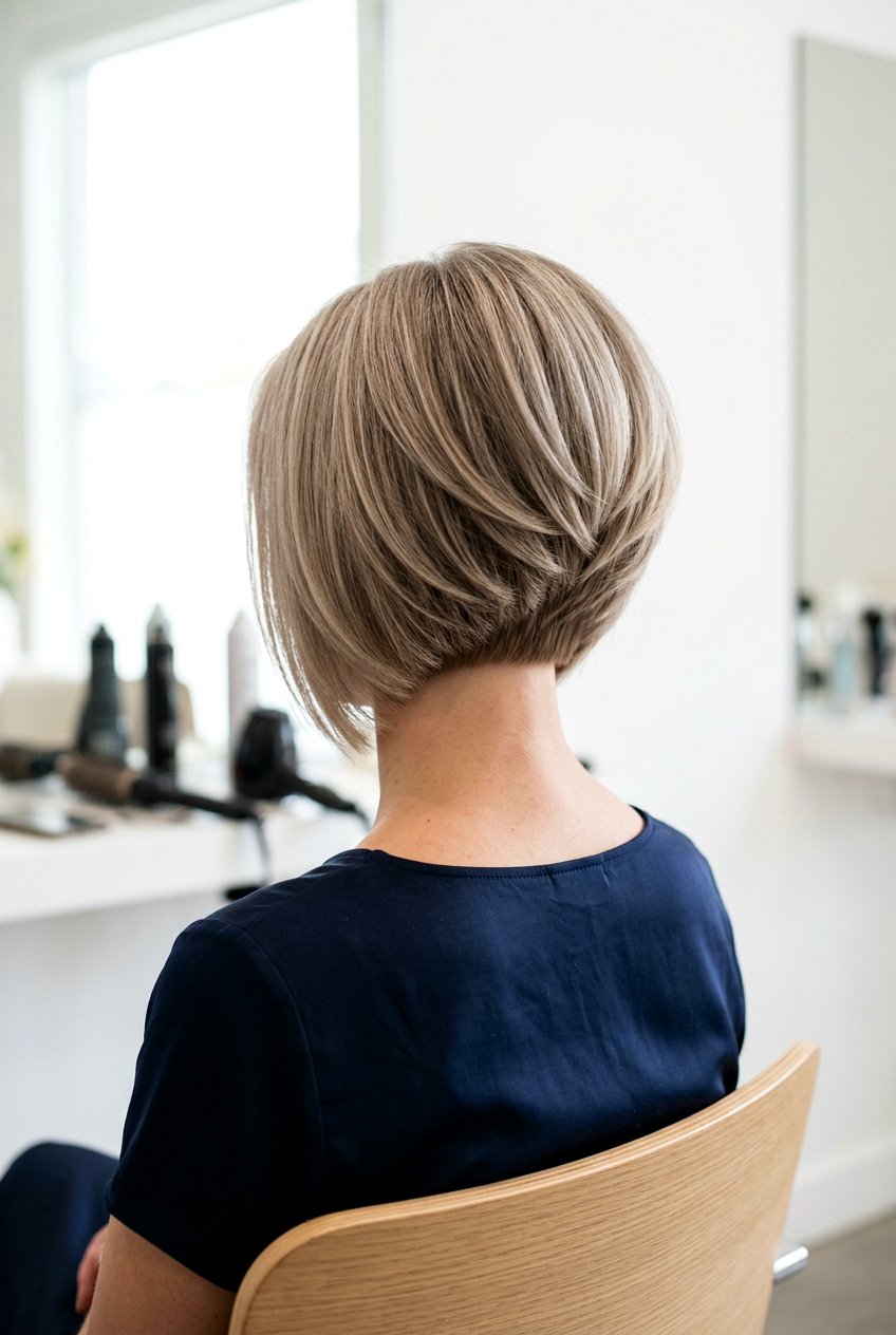 Stacked Bob Thin Hair - 20 short haircuts for thin hair - 20 short haircuts for thin hair