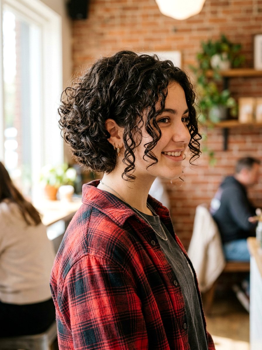 Stacked Curly Bob Haircut - 20 teen girls curly bob haircut - 20 teen girls curly bob haircut