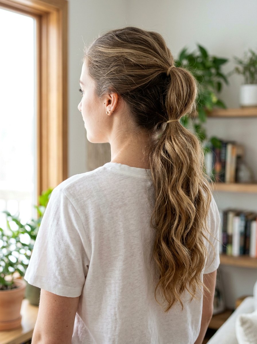 Stacked Double Ponytail - 20 cute ponytail hairstyle ideas for school - 20 cute ponytail hairstyle ideas for school