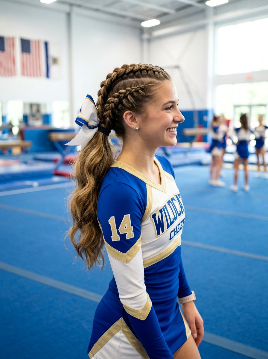 Stacked Dutch Braid Ponytail - 20 dutch braid ponytail hairstyle - 20 dutch braid ponytail hairstyle