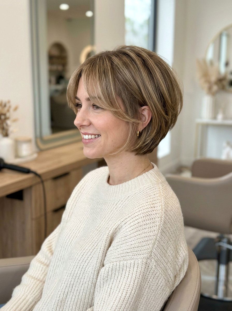 Stacked Haircut With Bangs Fine Hair - 20 stacked haircut for fine hair - 20 stacked haircut for fine hair