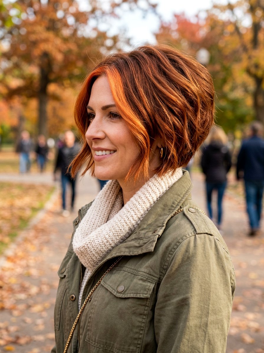 Stacked Layered Bob Copper Money Piece - 20 copper money piece for layered bob - 20 copper money piece for layered bob