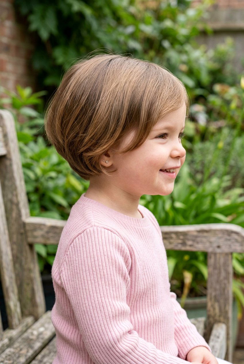 20 Charming Little Girls First Haircut Layered Bob Ideas