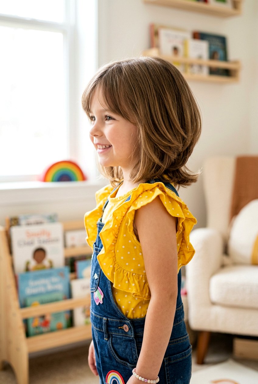 Stacked Layered Lob For Little Girls - 20 little girls layered lob haircut - 20 little girls layered lob haircut