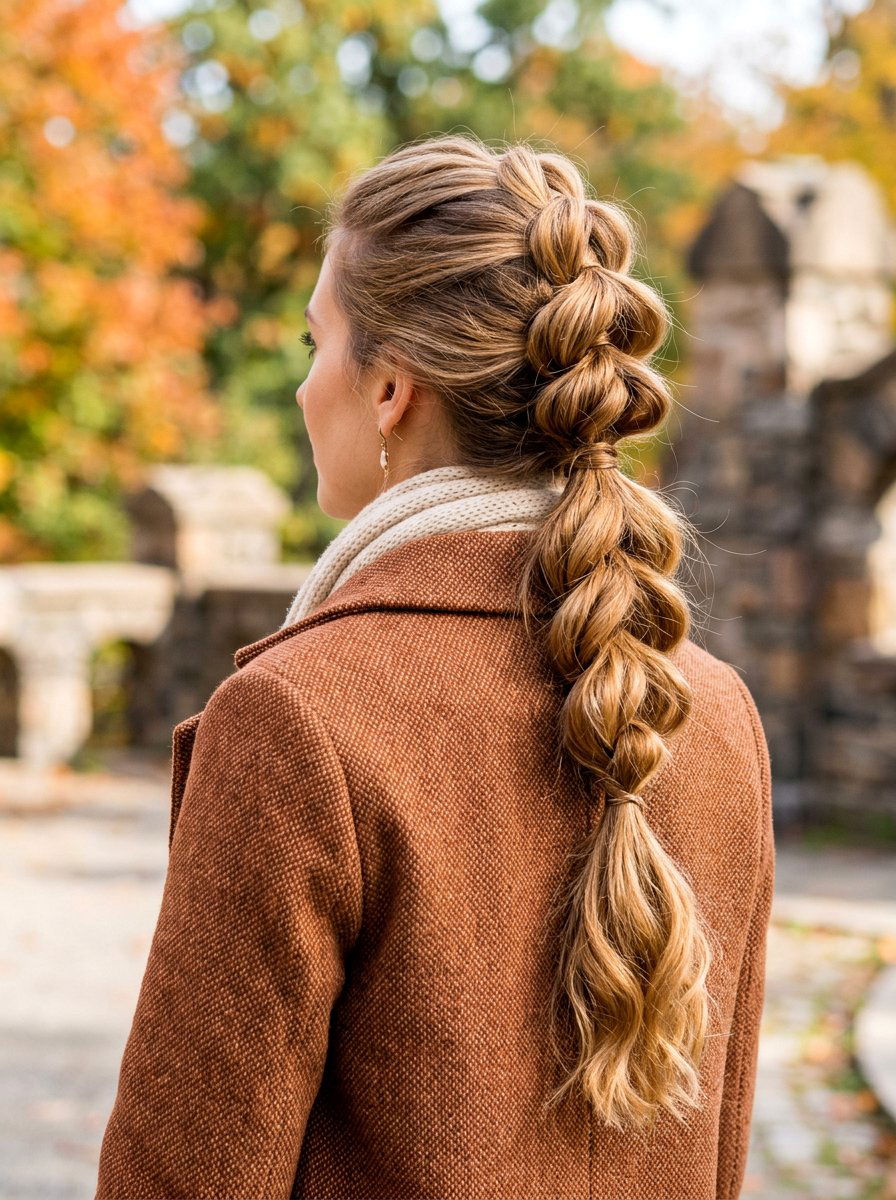 20 Gorgeous Pull Through Braid Ponytail Looks You Need to Try