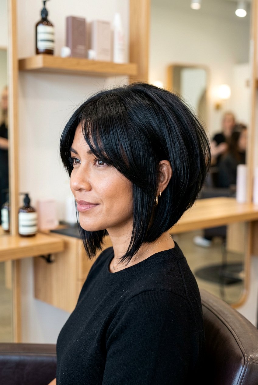 Stacked Razor Cut Bob - 20 razor cut bob haircut - 20 razor cut bob haircut