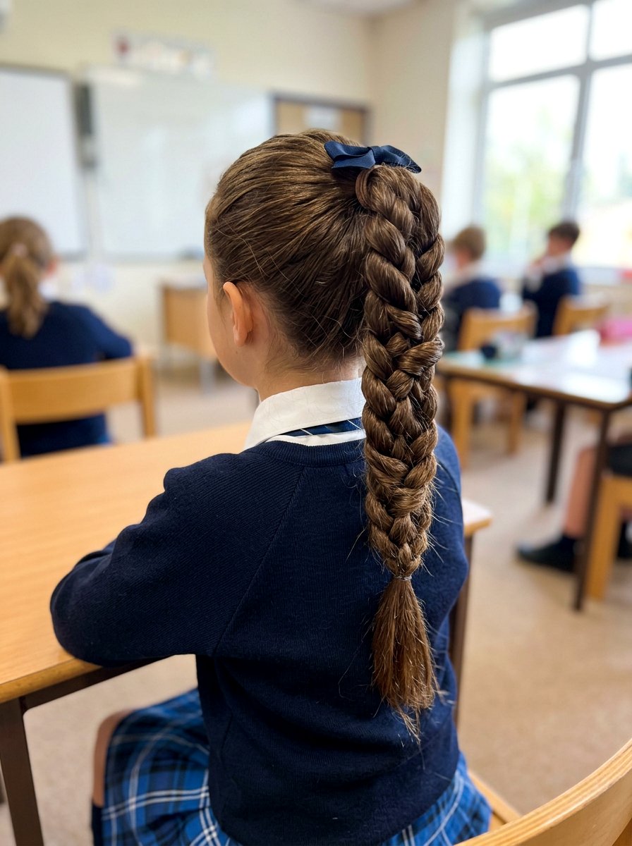 Stacked Rope Braid Ponytail - 20 school rope braid ponytail - 20 school rope braid ponytail