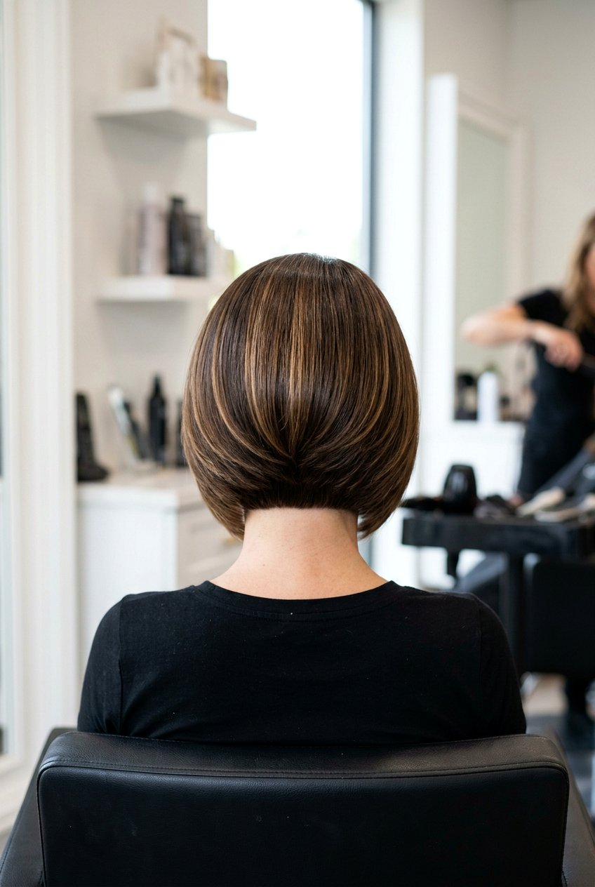 Stacked Voluminous Bob Haircut - 20 voluminous bob hairstyle - 20 voluminous bob hairstyle