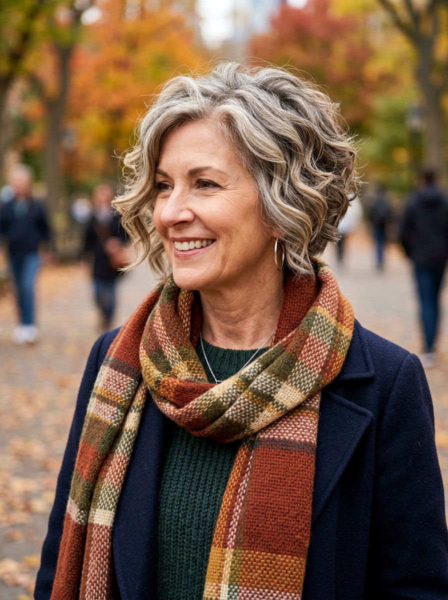 Stacked Wavy Bob Haircut - 20 wavy bob haircut for mature women - 20 wavy bob haircut for mature women